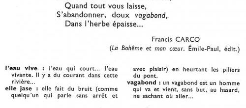 Chanson (poème de Francis Carco)