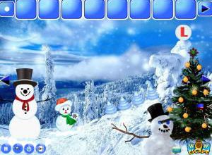 Christmas day forest escape soluce