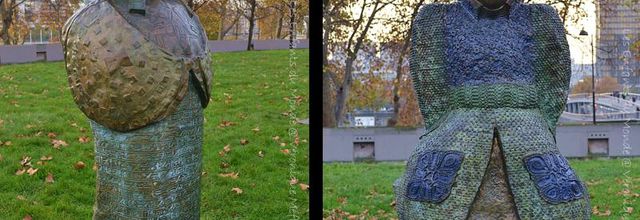 Les Enfants du monde dans les Jardins de Bercy à Paris de Rachid Khimoune