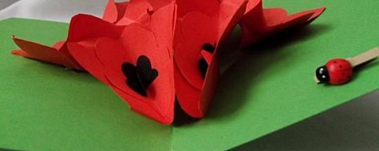 La carte pop up 3D : 1ère partie