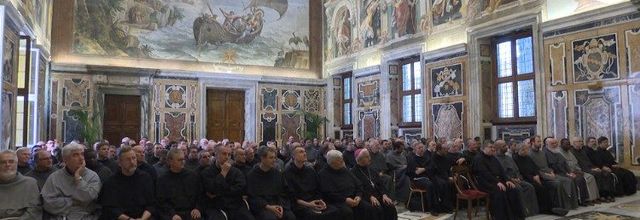 Le Pape invite les frères mineurs conventuels à prêcher la paix - VA