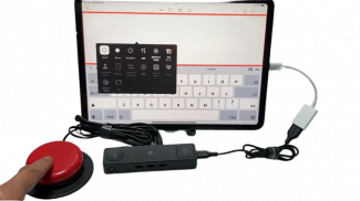 Microsoft Adaptative Hub : nouvelle interface permettant le branchement de contacteurs sur ordinateur