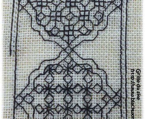 Cousyversaire "blackwork" 1/3