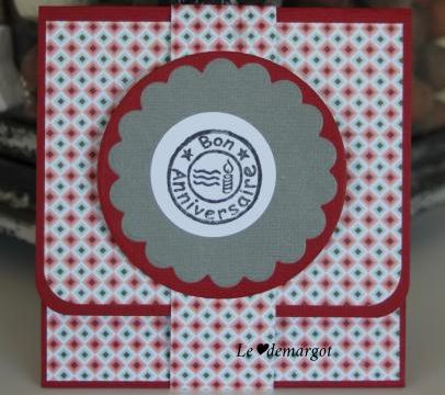Scrap / Pochette et carte assorties