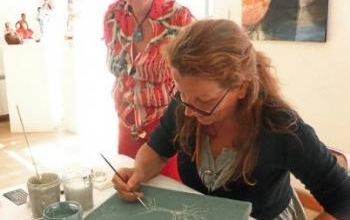 Démonstration de Oona GWELLOCH  . Article du télégramme 