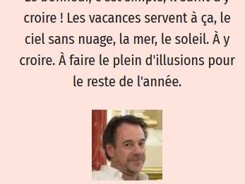 Belle chose de la vie