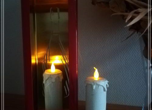 Tuto : Des bougies "vintage" artificielles