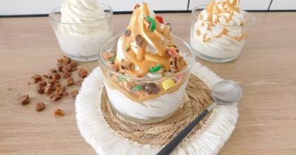 Sundae au caramel