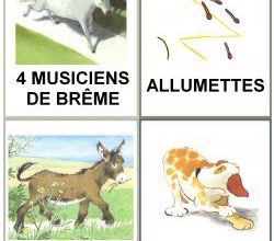 Les musiciens de Brême : les imag'mots