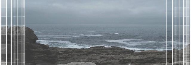 ciel gris sur le finistère sud saint guénolé