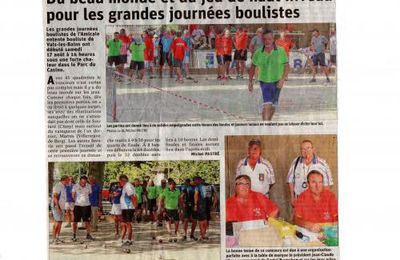 Le Dauphiné Libéré : GRAND PRIX DE VALS les BAINS