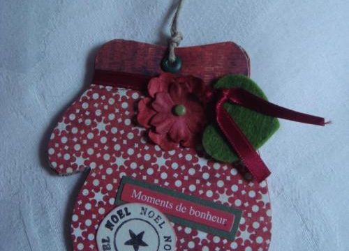 Scrap / Moufle de Noël