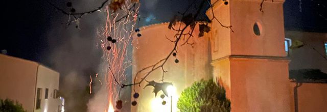 Feu de Noël 2023 au village
