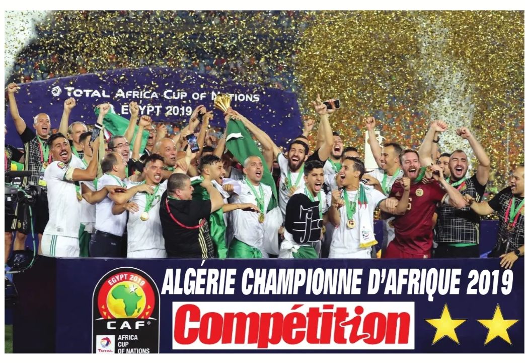 CAN 2019 l'Algérie Championne d'Afrique en Égypte 