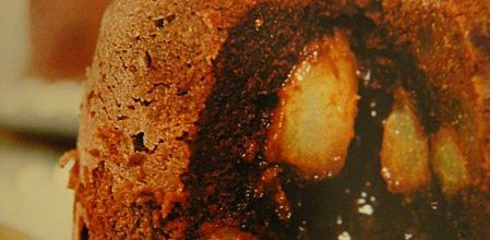 Mi-cuits au chocolat noir et aux poires