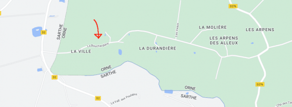 Le 6 juillet, travaux sur "La Bouchardière"