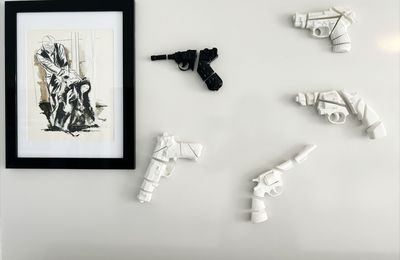 Lise Adèle Groussin / installation, 2025. Titre : démanteler