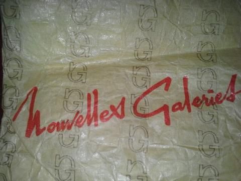 Sac papier Nouvelles Galeries