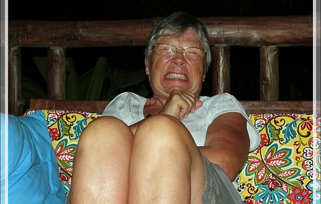 Le sourire de l'énervée un soir à Sakatia - Madagascar