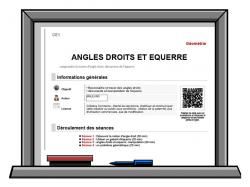 ANGLES DROITS ET EQUERRE