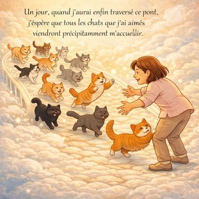 Traverser le pont de l'arc-en-ciel