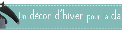 Fanions d'hiver pour la classe