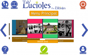 Tab’Lucioles, application sur tablette pour personnes très dépendantes