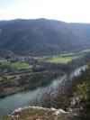 Corveissiat - les falaises de Châtillon