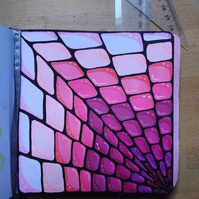 Carnet creatif: du zentangle