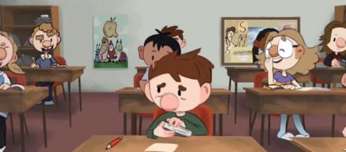 JE SUIS DYSLEXIQUE - Court métrage d'animation étudiant