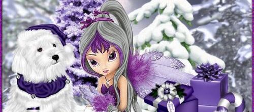  Christmas purple 