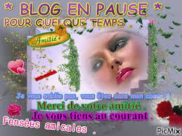 Blog en pause ....