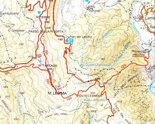 15/10/2023 Rando au Monte Lesima Brallo di Pregola PV Lombardia Italie
