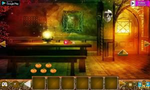 Medieval Halloween house escape soluce