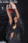 [PHOTOS] Rihanna rejoint Jay-Z au "Radio's 1 Hackney Festival"