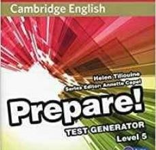 [ePub] CAMBRIDGE ENGLISH PREPARE! TEST GENERATOR LEVEL 5 CD-ROM descargar gratis