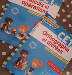Cahier du jour cahier du soir CE1