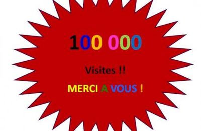 100 000 visites !!