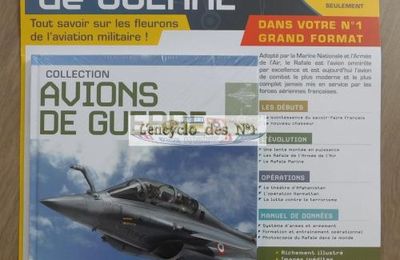 N° 1 Collection livres avions de guerre - Lancement