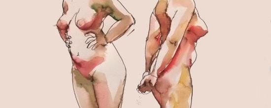 Lundi - Deux poses debout