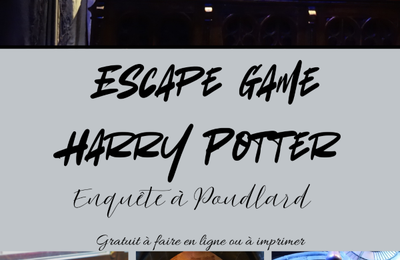 Escape game Harry Potter: enquête à Poudlard 