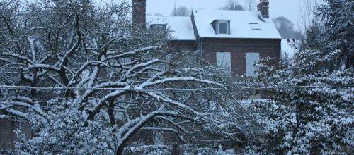 de la neige pour se promener et tomber et se casser....