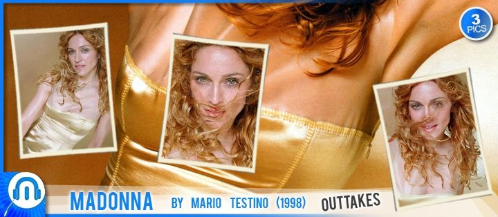 Madonna by Mario Testino - 3 OUTTAKES