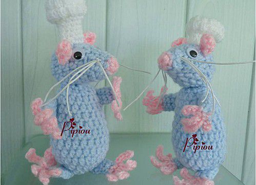 Ratatouille...les amigurumis