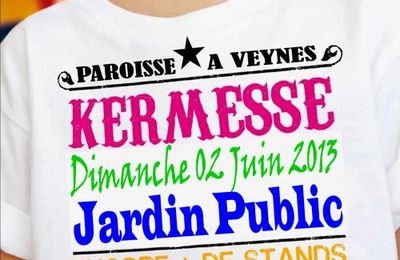 Kermesse - 2 juin 2013 - Affiche