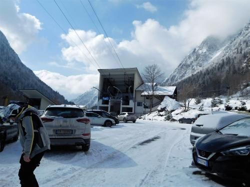 26/02/2018 Ski à Chamois Val D'Aoste Ao Italie