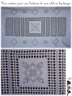 Une de mes créations "finie" - "magnifique"