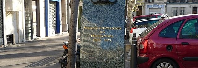 STATUE DE FERNANDEL