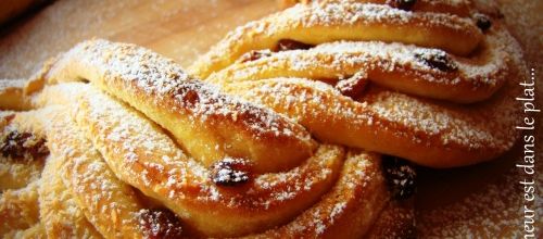 Kringle aux raisins