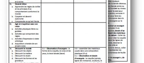 Quelques pistes et activités autour de l'escargot - PS et GS